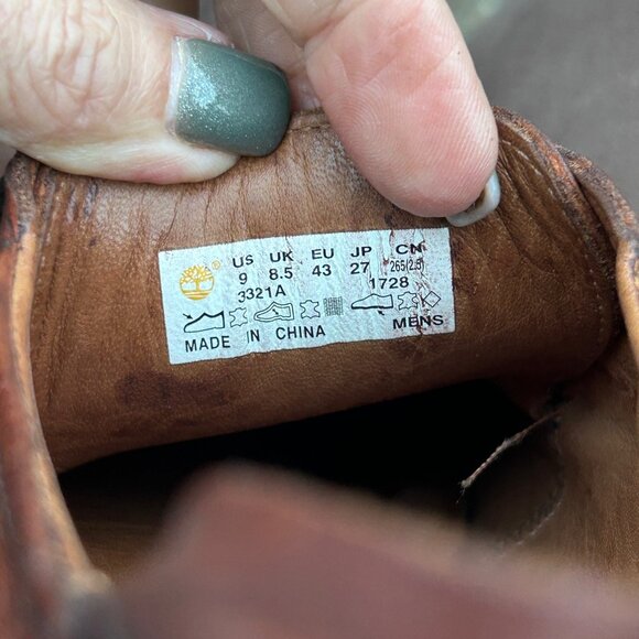 Timberland Boot Company Wodehouse Monk Strap Brown Leather Loafer Size 9 - Picture 10 of 11